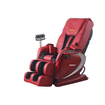 Cadeira de massagem dobrável 3D Zero Gravity com mini mesa para MP3 RS568A